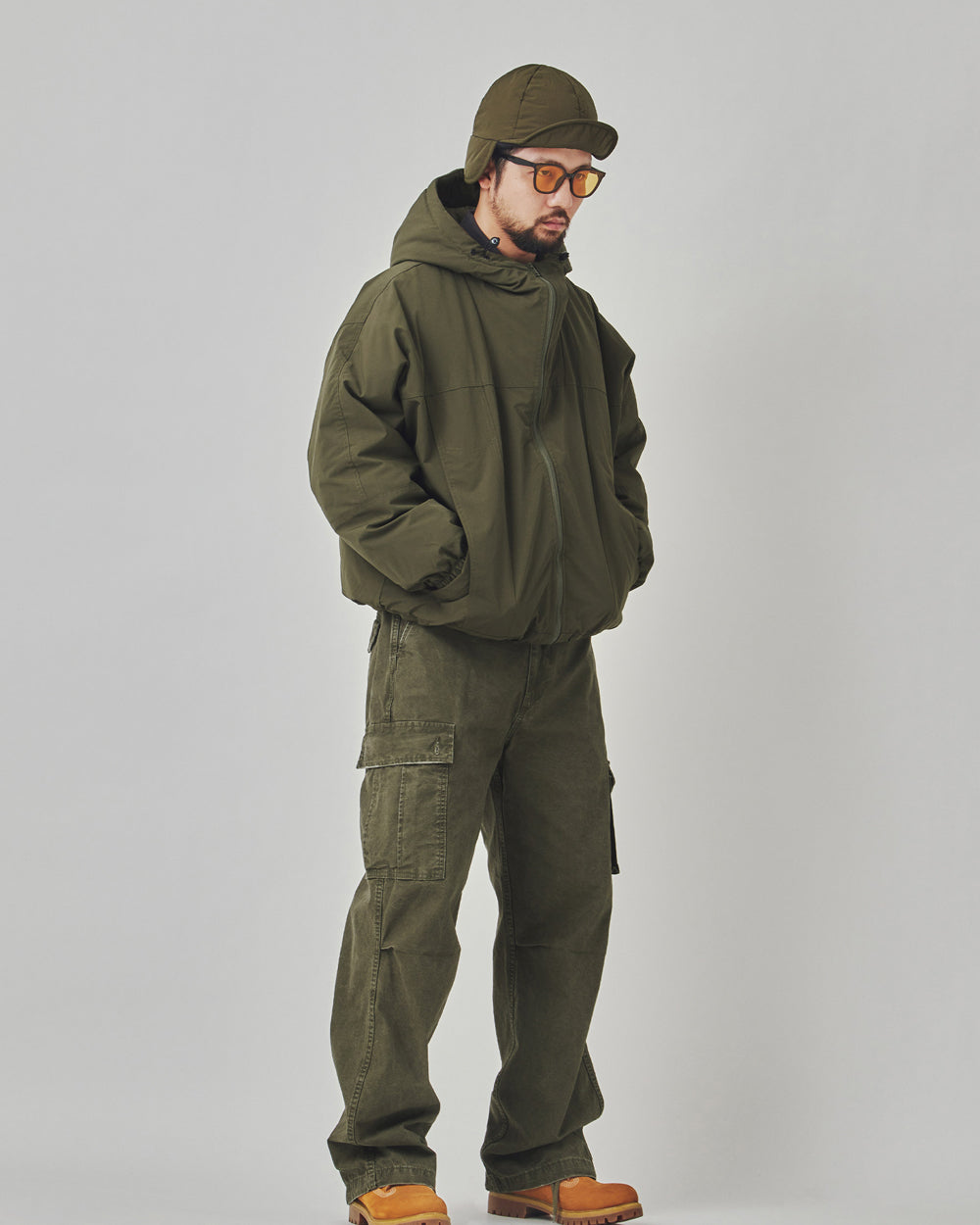 90% Down Hooded Puffer Jacket – Men's Oversized Short Warm Coat – Japanese vintage | yamalin clothes | Yamalinclothes