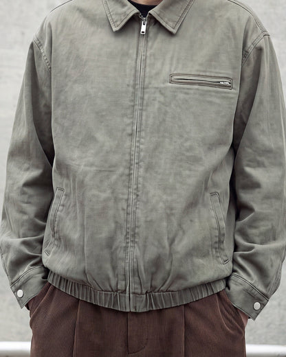 Detroit Utility Canvas Jacket – Men's Vintage Loose Workwear Trucker Jacket – Coats Jackets | japanese streetwear | vintage workwear | unisex | Yamalinclothes