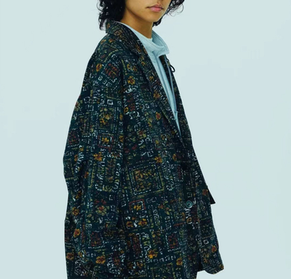 Japanese Cityboy Oversized Unisex Suit Blazer – Relaxed Casual Streetwear Jacket – Japanese vintage | yamalin clothes | Yamalinclothes