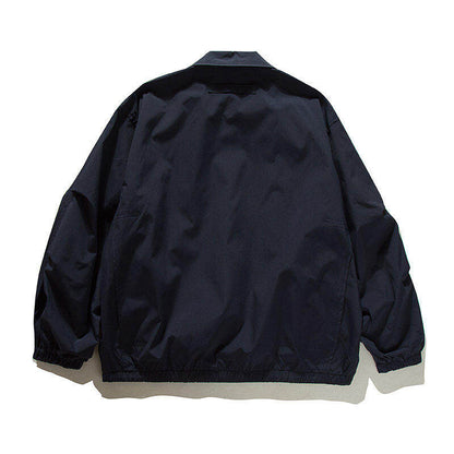 Coach Jacket – Snap Front & Drawstring Hem | Yamalinclothes