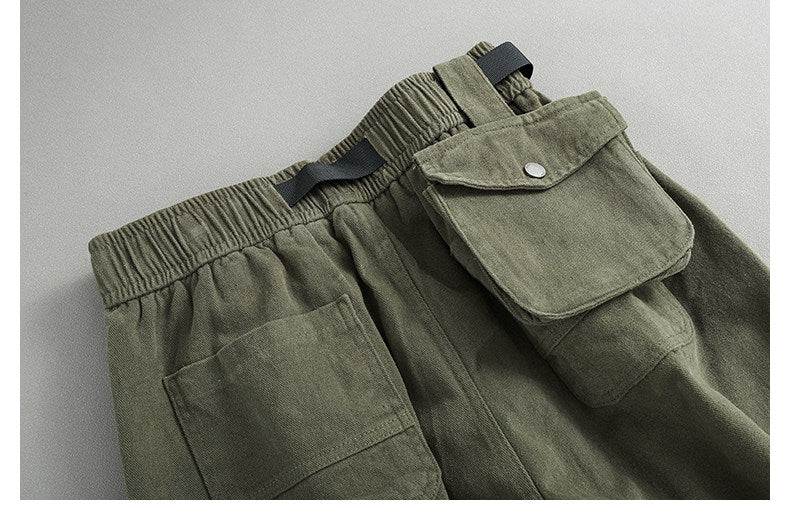100% Cotton Loose Straight Slacks – Japanese Retro Unisex – Pants | japanese streetwear | vintage workwear | unisex | Yamalinclothes