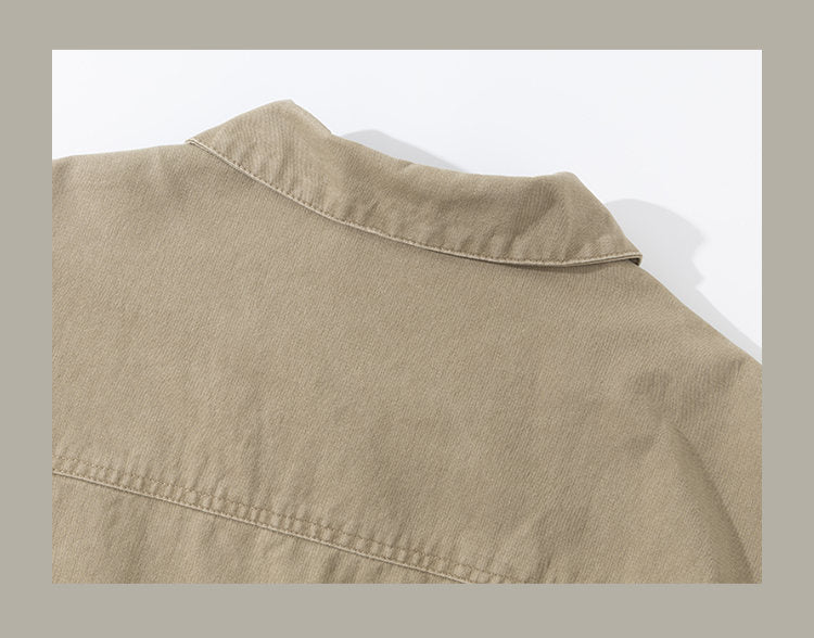 Detroit Collar Multi-Pocket Jacket – Riveted Workwear Cotton Unisex