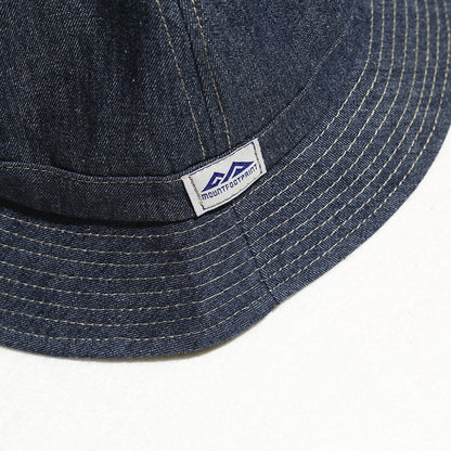 Retro Denim Bucket Hat – Japanese Vintage Unisex