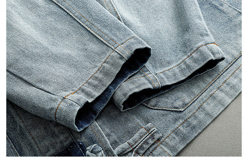 Chinese Frog Button Denim Jacket – Vintage Cotton Oversized Unisex