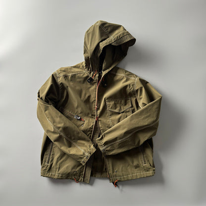 Reflective Hooded Outdoor Jacket – Japanese Functional Workwear Camping Unisex