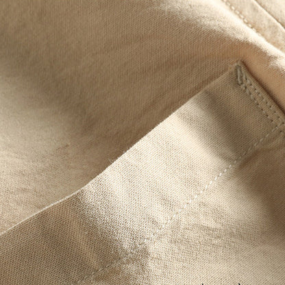 Japanese Literary Retro Stand Collar Long Sleeve Shirt - Loose Casual Unisex Pure Cotton Shirt