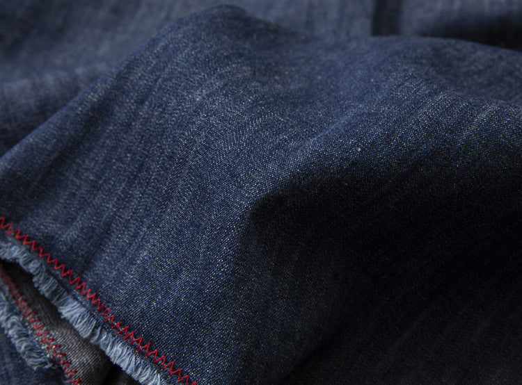 Japanese Retro Ethnic Washed Denim Kimono Jacket - Loose Vintage Workwear Shirt Robe for Men