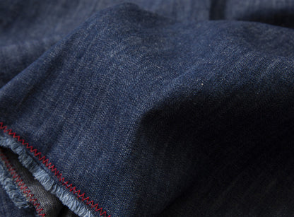 Japanese Retro Ethnic Washed Denim Kimono Jacket - Loose Vintage Workwear Shirt Robe for Men