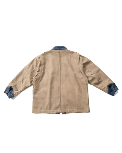 Patchwork Denim Tie-Front Jacket – Japanese Vintage Workwear Unisex – Japanese vintage | fall outfits 2026 | fall winter outfits | classy winter outfits | lazy comfy outfits | japanese streetwear | vintage workwear | yamalin clothes | Yamalinclothes