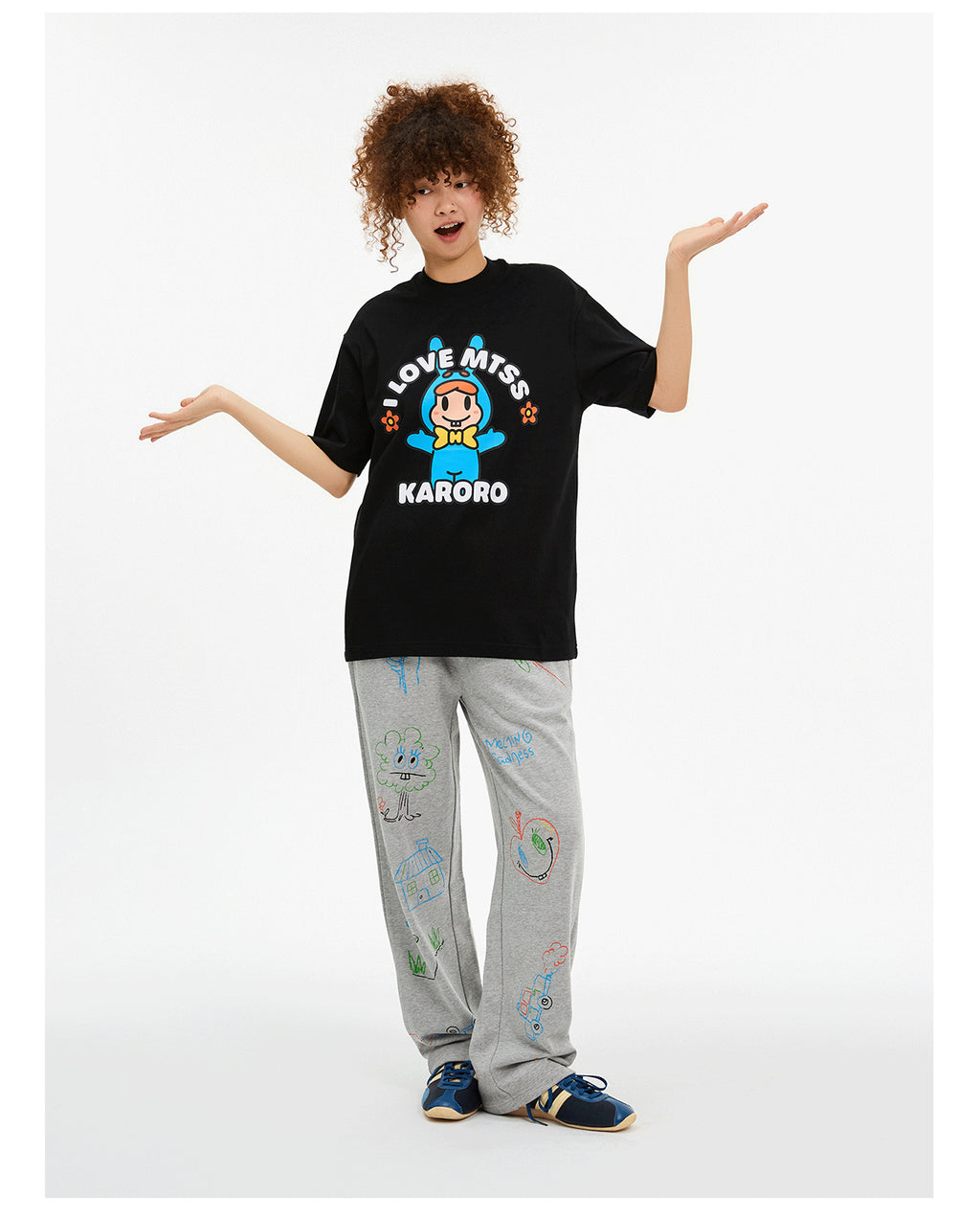 [Spring New Product] I LOVE MTSS Short Sleeve T-Shirt Couple Style 250g