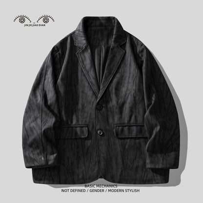 Belgium High-End Japanese Style Blazer - Notched Lapel Casual Suit 2025 (Men)