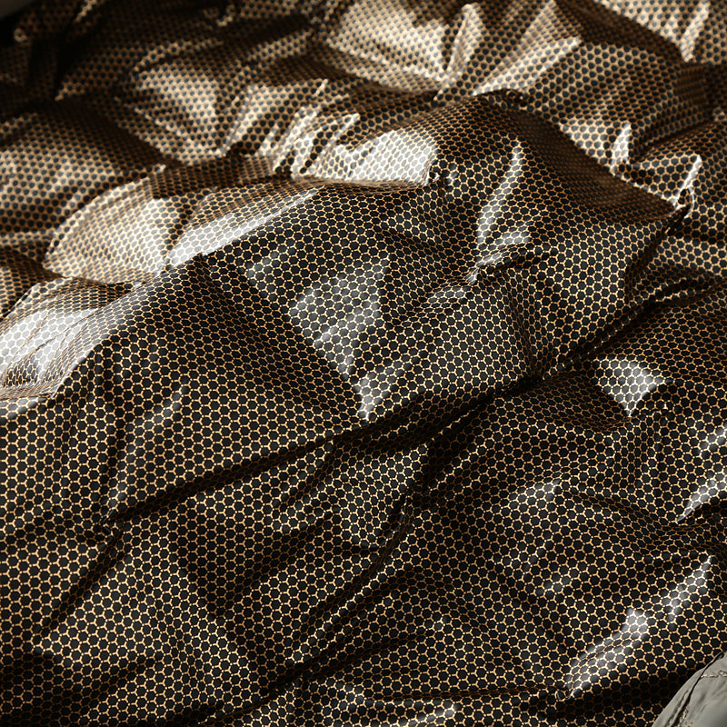 Men's Plus Size Hooded Down Jacket - Export Overstock Fully Glued Filled Lightweight Warm Autumn Winter Coat