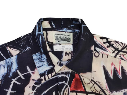 Wacko Maria Basquiat Print Long-Sleeve Shirt – Japanese Retro Graffiti (Unisex)