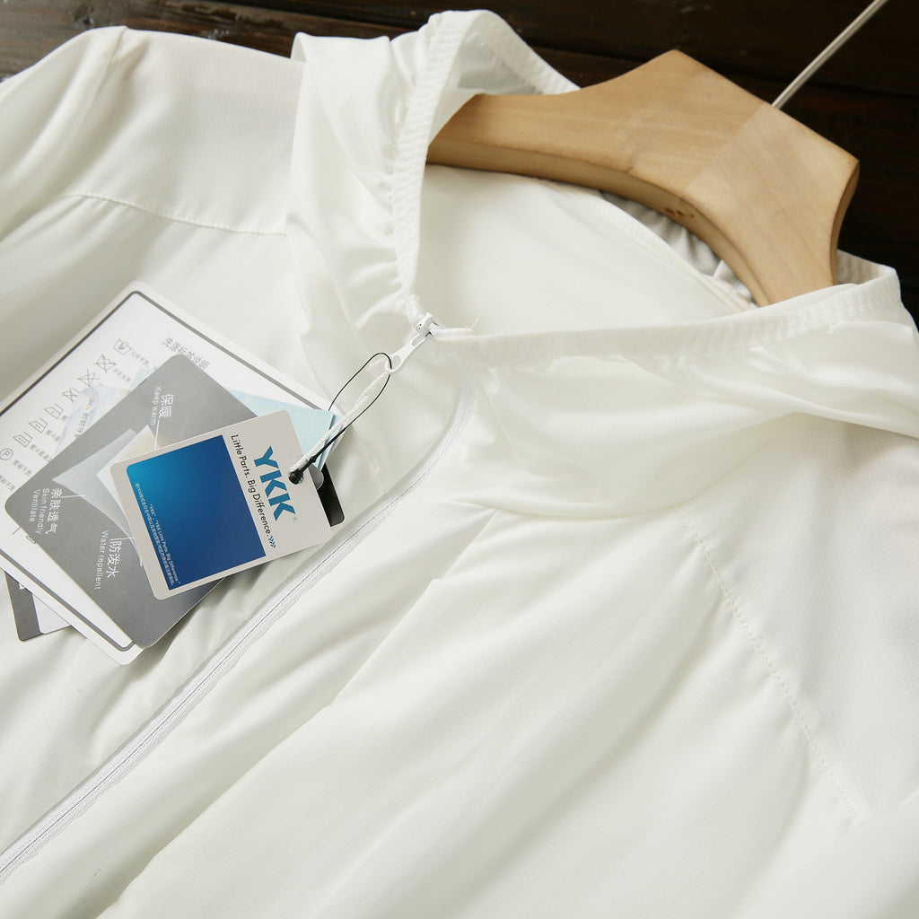 Lightweight and Non-Stuffy Ice Feel Sun Protection Jacket Outdoor Sports Unisex Spring Summer Breathable Skin Jacket Thin Coat