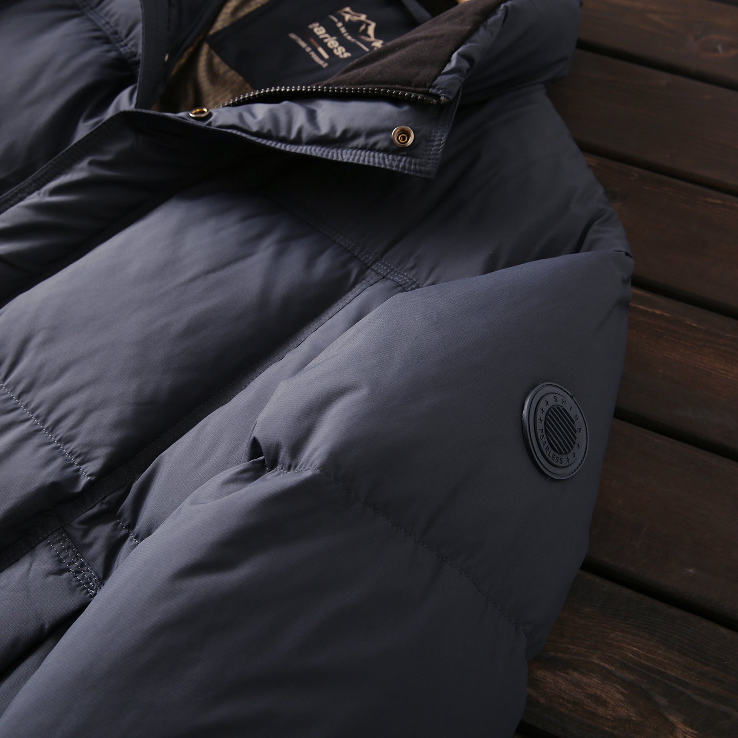 Lightweight 600 Fill Down Puffer Jacket – Stand-Collar Thickened Warm (Men & Unisex)