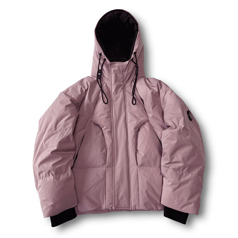 Cleanfit Deconstructed Patchwork Design Down Jacket for Men Winter Couples Outdoor Windproof Workwear 90 White Duck Down Coat