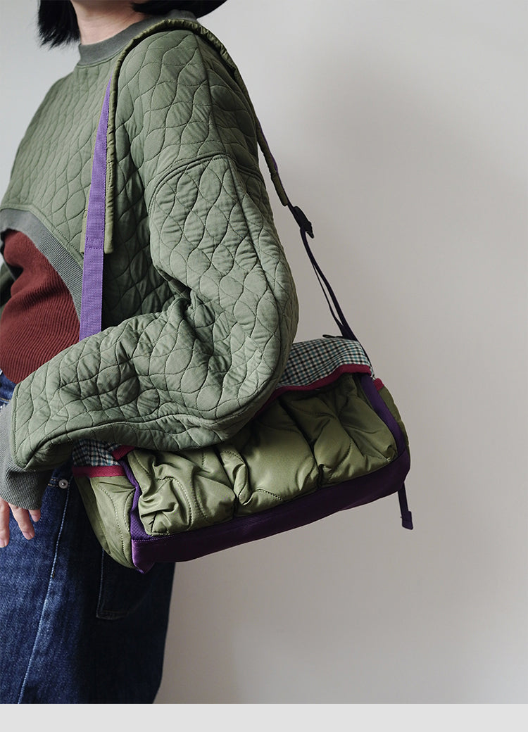 Original Design Autumn and Winter Shoulder Bag Fashion Messenger Bag Niche Lightweight Boston Bags Women