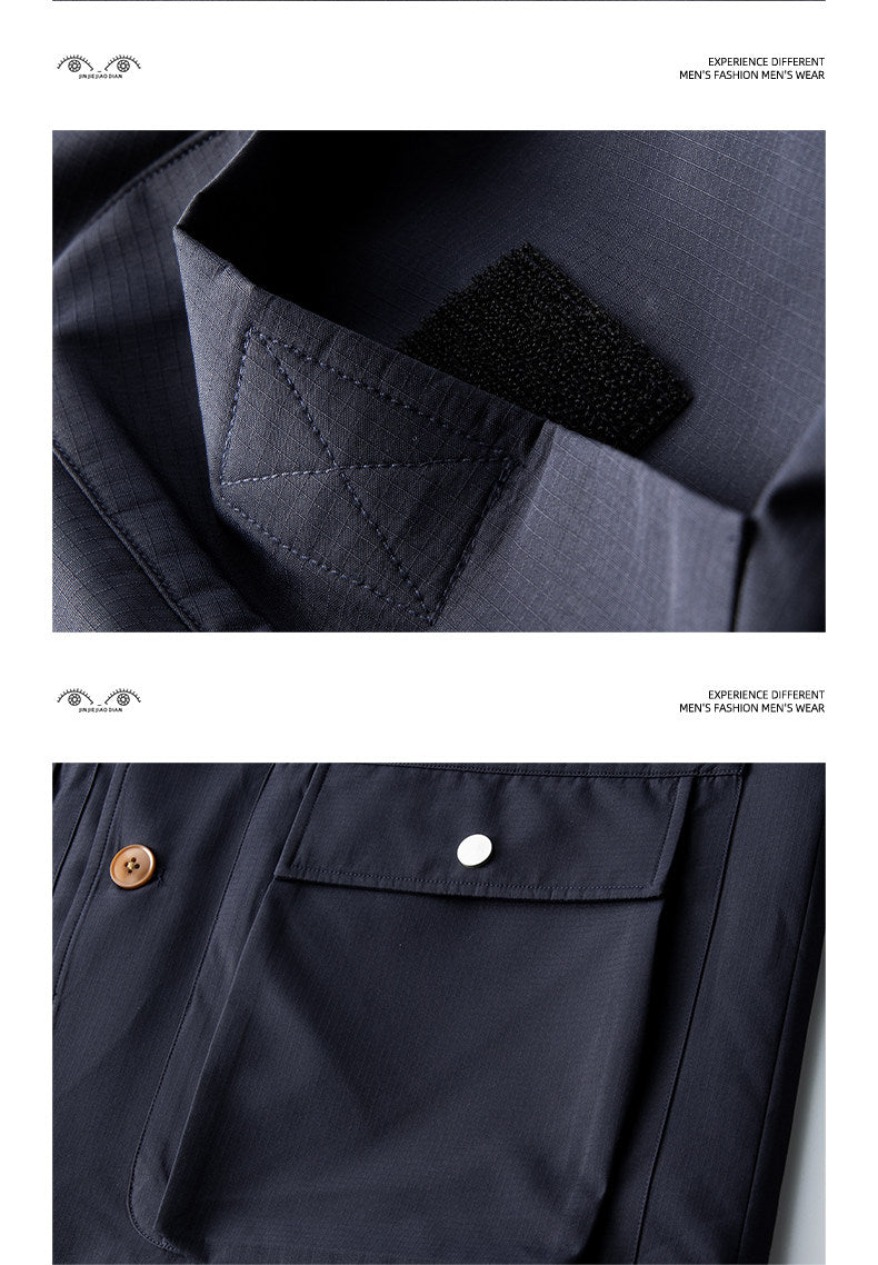 Imported High-End Notched Lapel Blazer - Loose Casual Suit Jacket (Men)