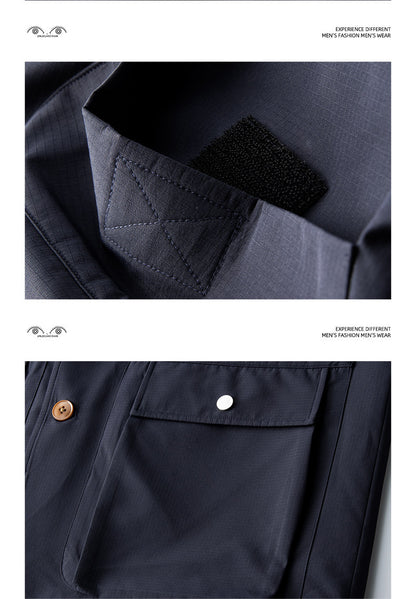 Imported High-End Notched Lapel Blazer - Loose Casual Suit Jacket (Men)