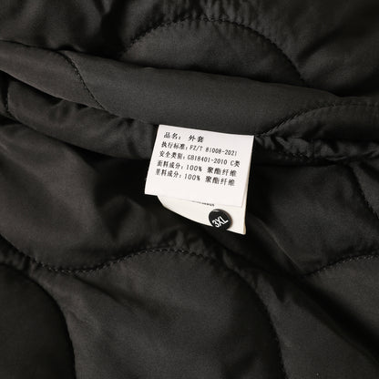 Men's Plus Size Cold-Resistant Hooded Cotton Jacket - Winter Thickened Windproof Warm Export Overstock Workwear Coat