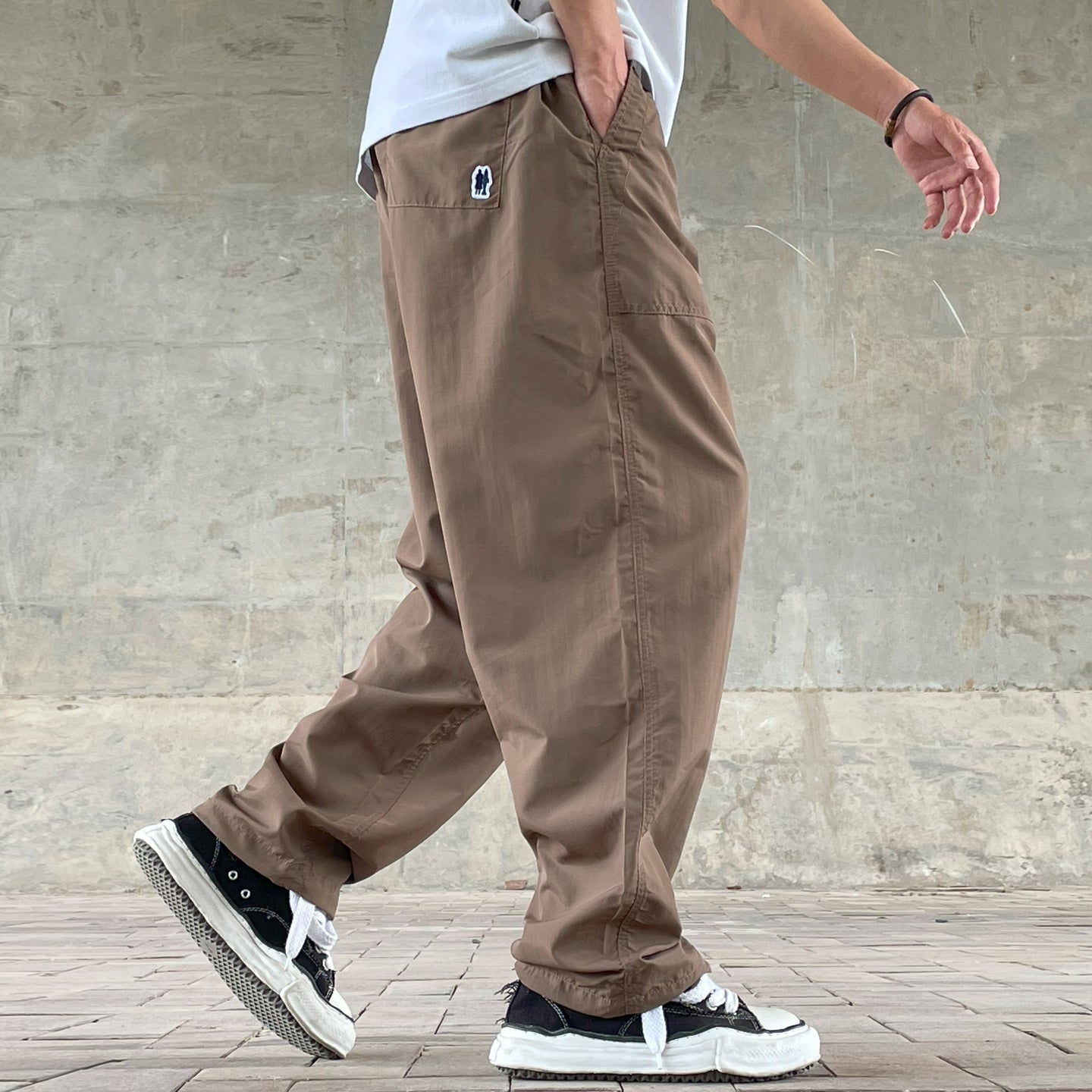 Unisex Japanese Style Summer Cargo Pants - Thin Quick-Dry Breathable Loose Paratrooper Pants