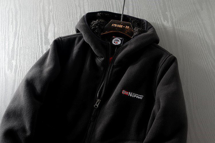 Professional Outdoor Men's Autumn and Winter Fleece-Lined Thickened Polar Fleece Warm Jacket | Japanese vintage | yamalin clothes | Yamalinclothes
