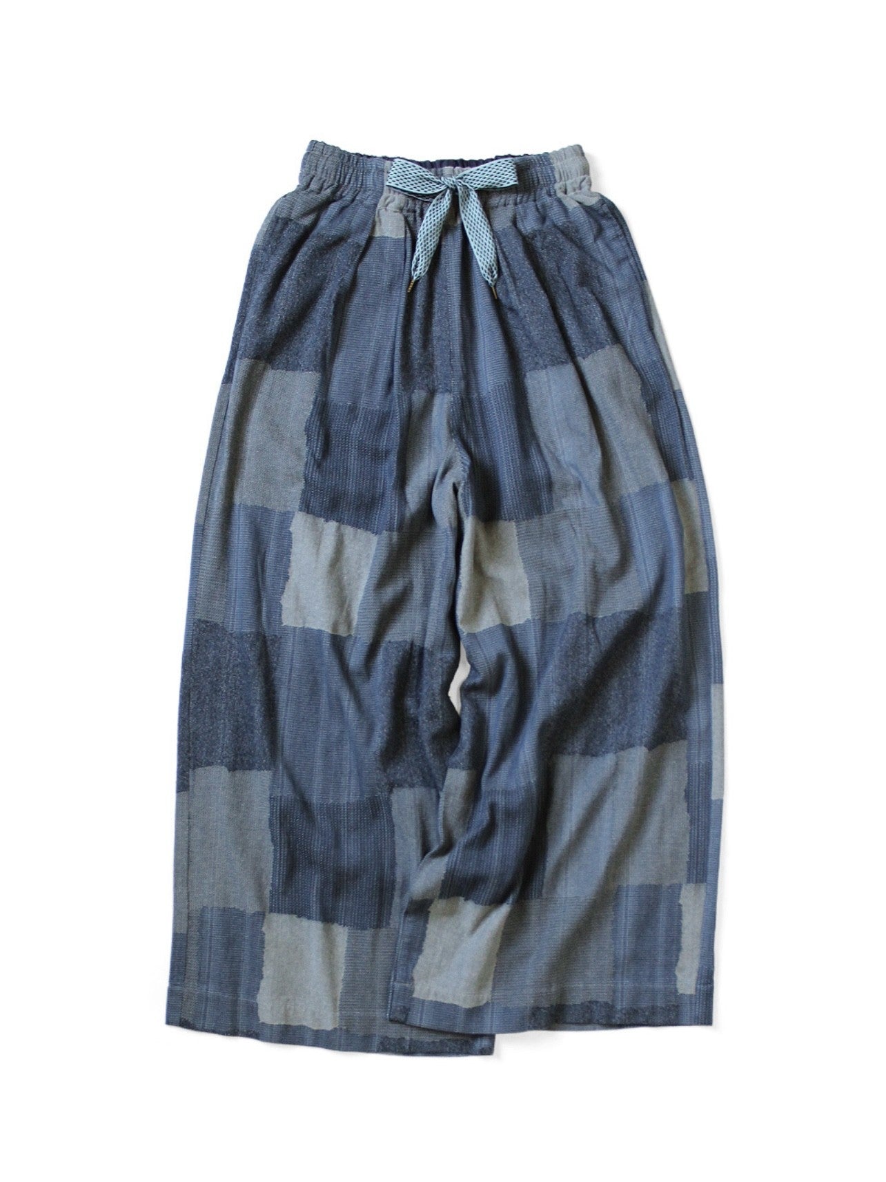 Kazuhiro Hirata 25AW Kapital Patchwork “Baijia Cloth” Cotton Pants – Loose Japanese Retro