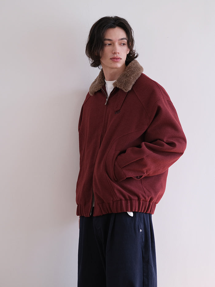 Coke Life Carpem Short Winter Cotton Jacket - Retro Fur Collar Thickened Warm Fashionable Coat