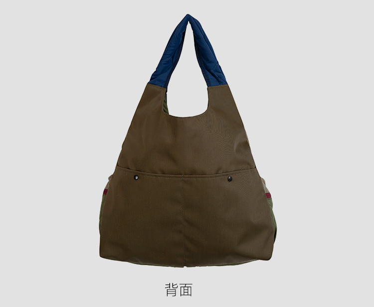 Original 2025 Spring New Retro Patchwork Design Single Shoulder Handbag Large Capacity Commuter Bag