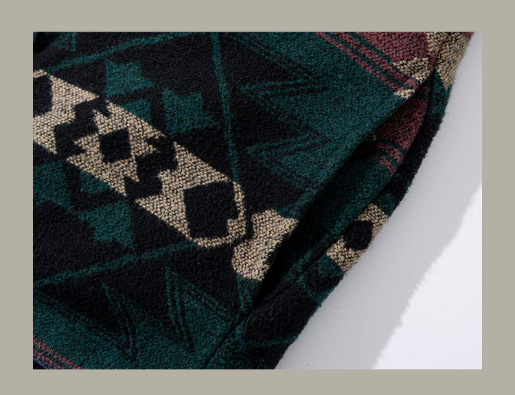 Unisex New Chinese Style Double-Sided Quilted Dao Robe