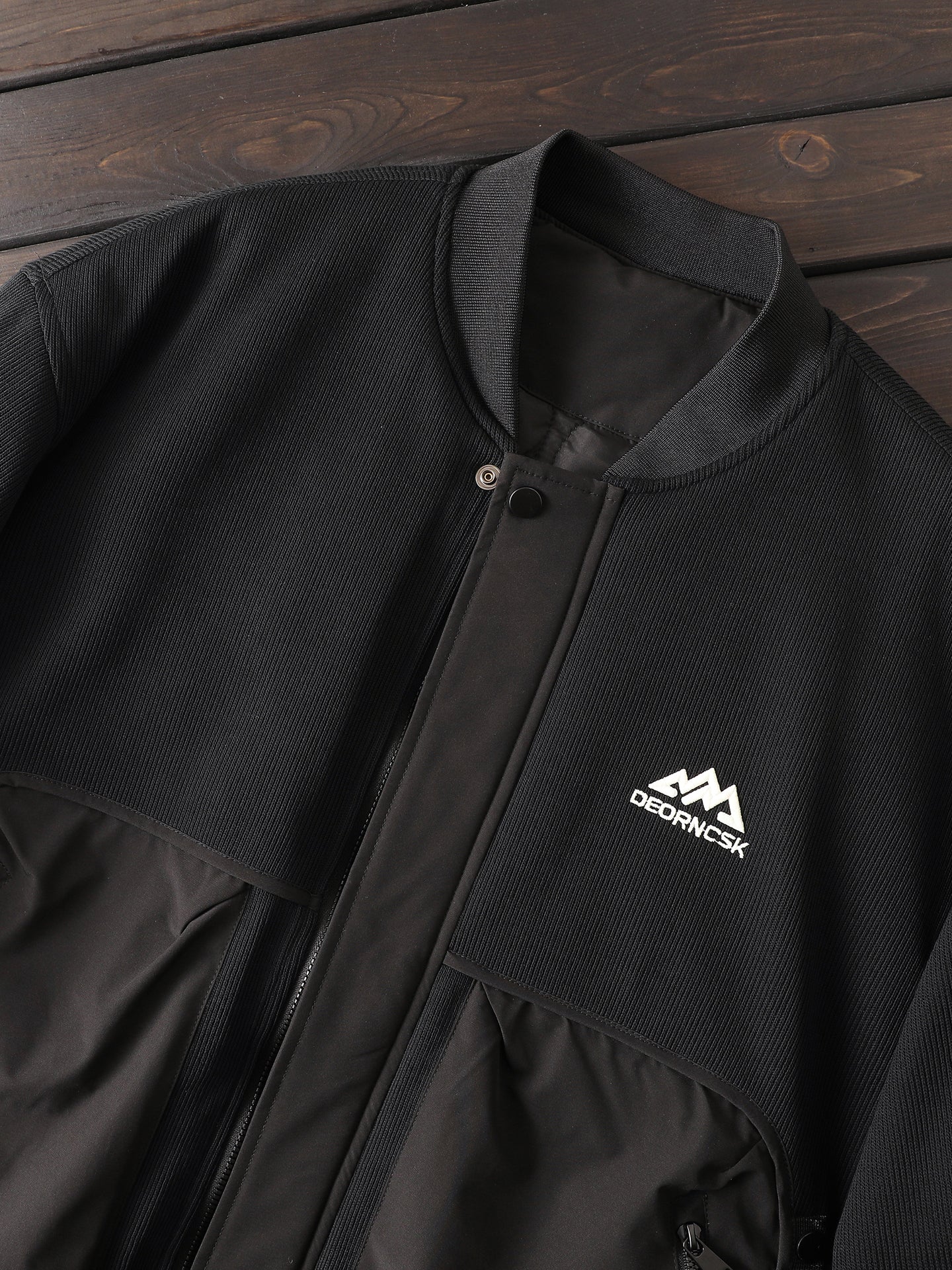 Men's Plus Size Autumn Winter Warm Cotton Jacket - European American Export Thickened Baseball Collar Outerwear