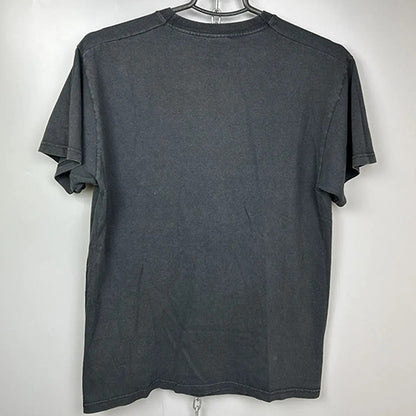 90s Saint -Saints American Heavy Metal Band Vintage Distressed Loose Heavyweight Short Sleeve T-Shirt