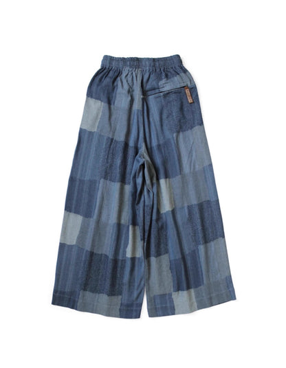 Kazuhiro Hirata 25AW Kapital Patchwork “Baijia Cloth” Cotton Pants – Loose Japanese Retro