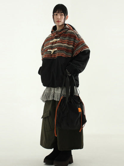 Nordic Toggle Button Hooded Anorak - 25AW Winter Jacket (Unisex)