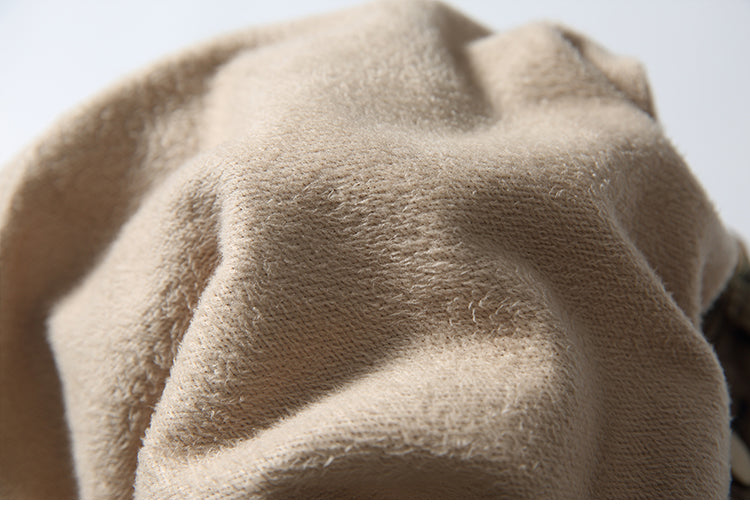 Men's American Street Retro Cargo Pants - Camouflage Heavy Washed Ripped Straight-Leg Pants