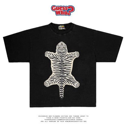 Artist Series Trendy Heavy Flavor Short Sleeve T-Shirt Vintage Retro