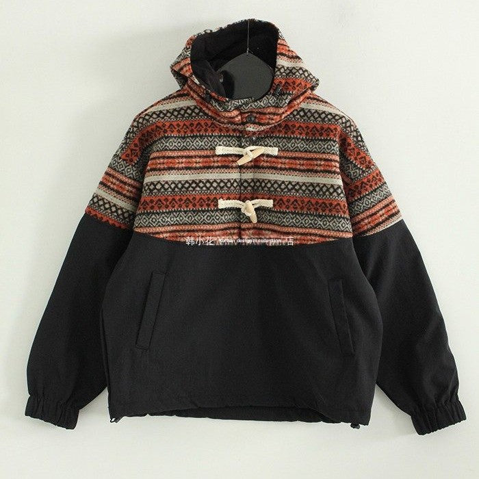 Nordic Toggle Button Hooded Anorak - 25AW Winter Jacket (Unisex)
