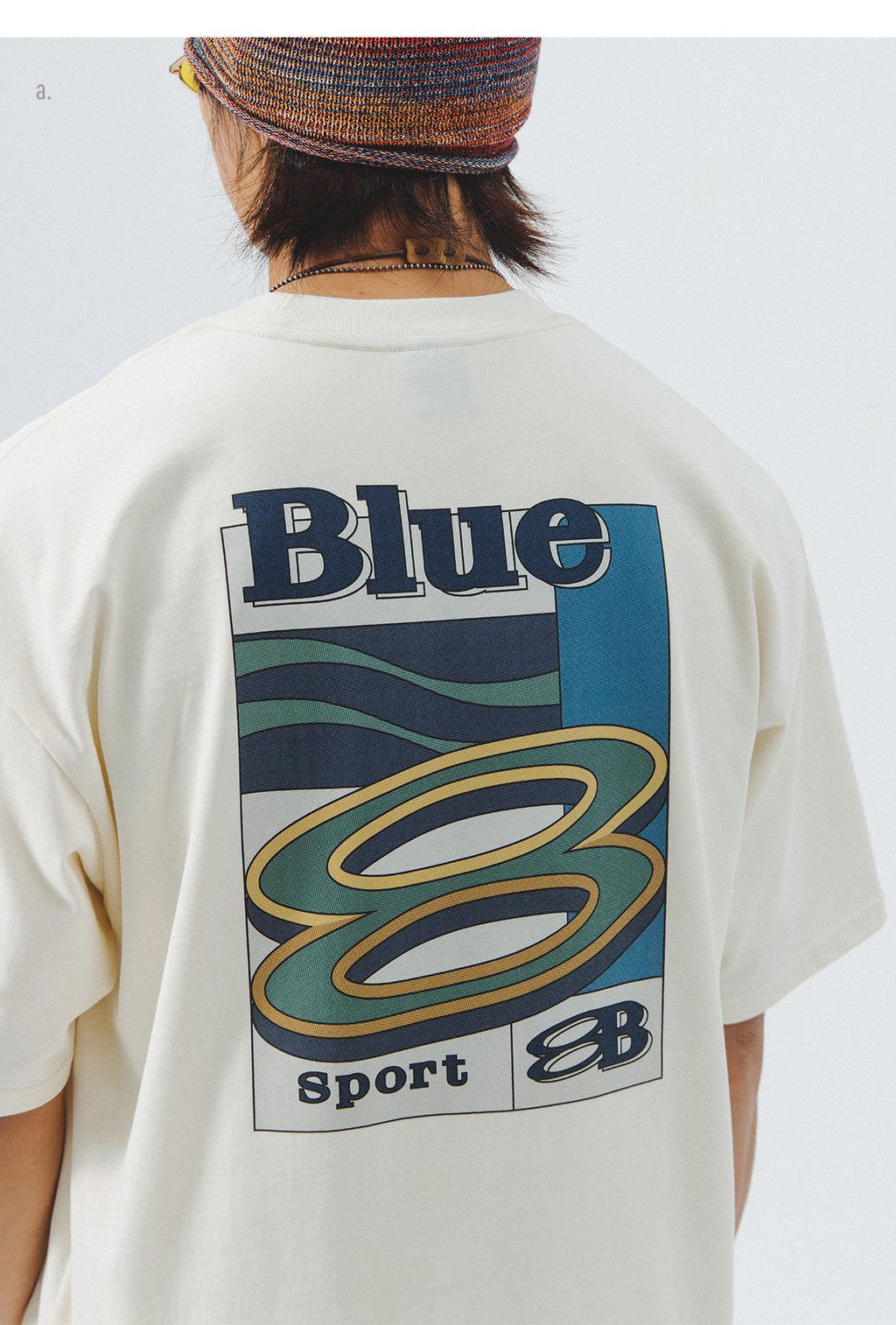 Lanqi Summer New Trend American Retro Heavy Cool T-Shirt Couple Short Sleeve Men