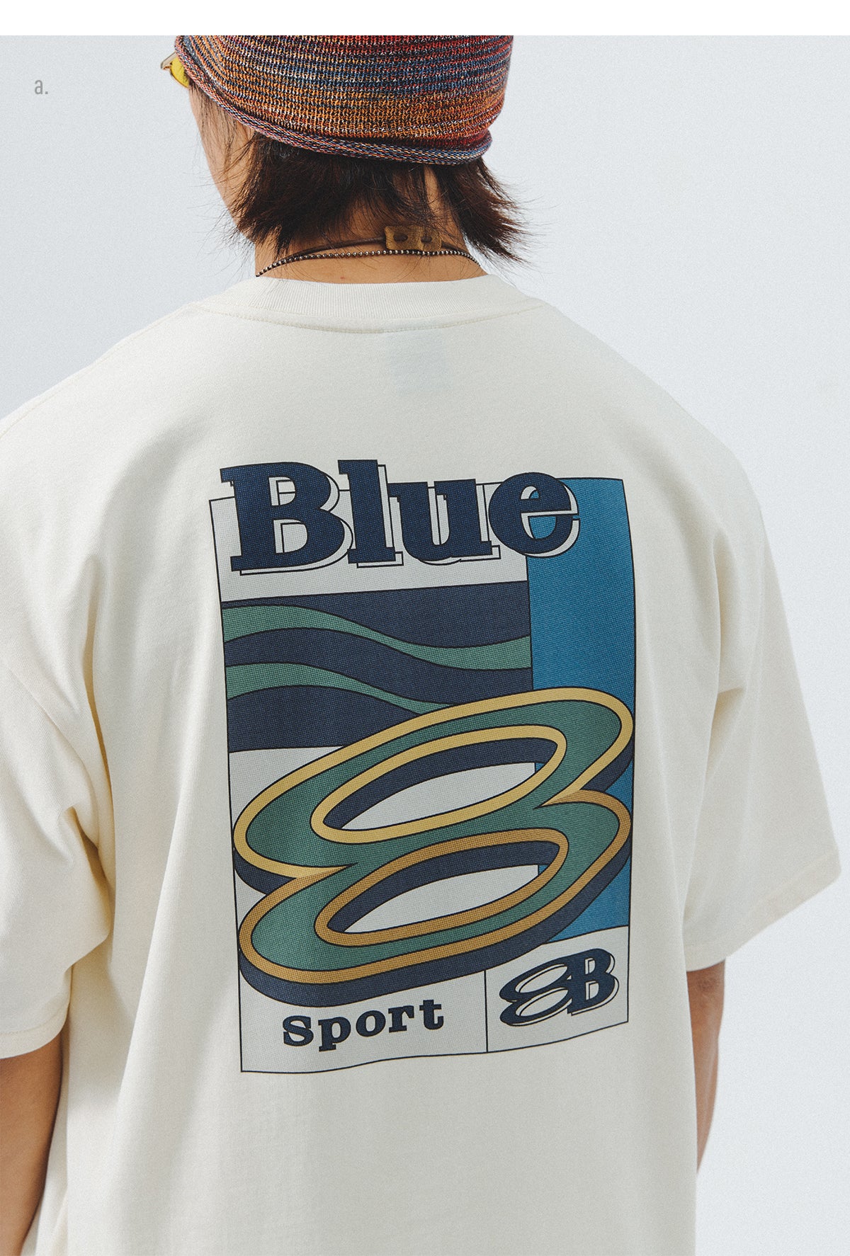 Lanqi Summer New Trend American Retro Heavy Cool T-Shirt Couple Short Sleeve Men