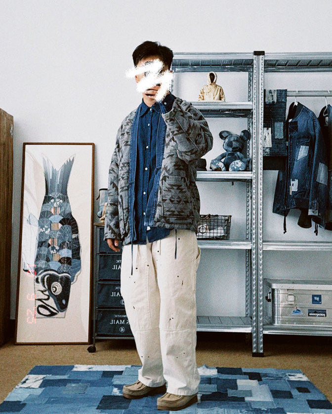 Reversible Denim Jacket – Washed Tie Front | Yamalinclothes