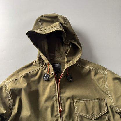 Reflective Hooded Outdoor Jacket – Japanese Functional Workwear Camping Unisex