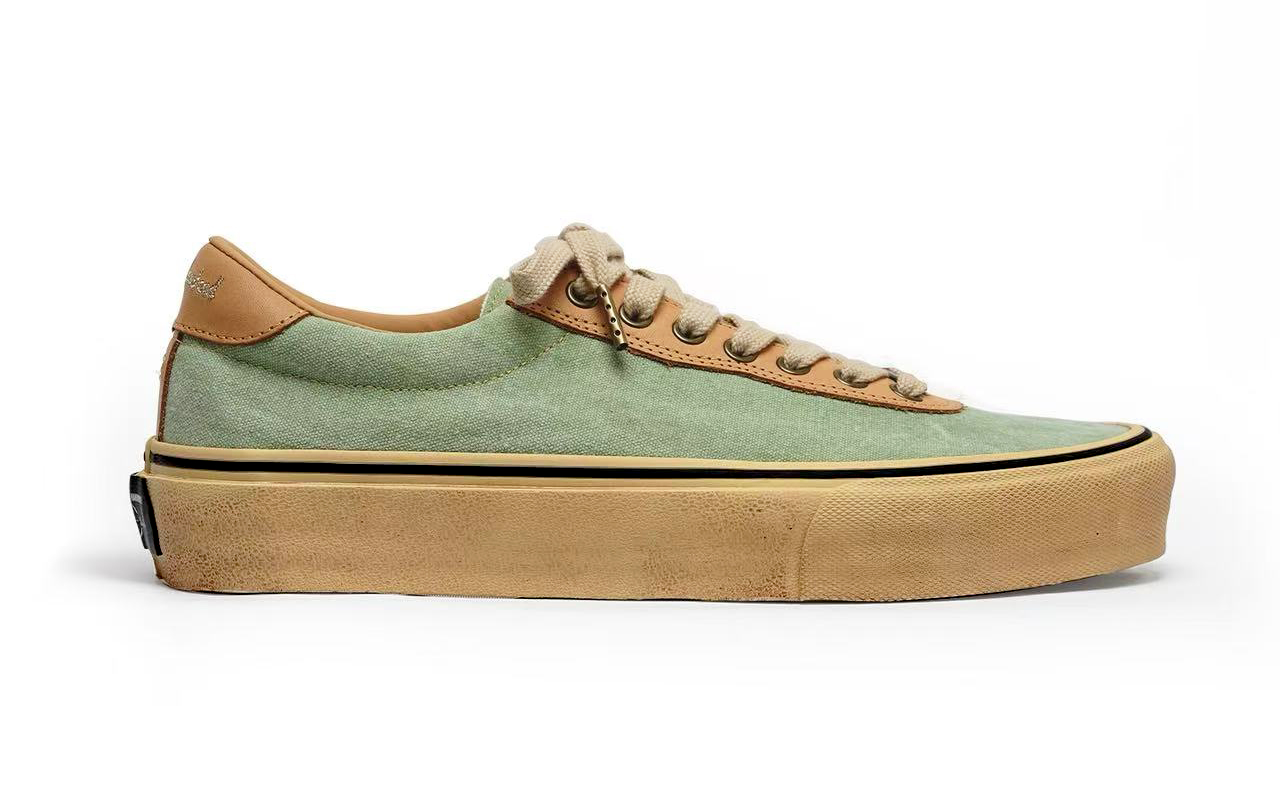 Vintage Japanese Low Top Espadrille Platform Sneakers – Washed Vulcanized Unisex Shoes – Japanese vintage | yamalin clothes | Yamalinclothes