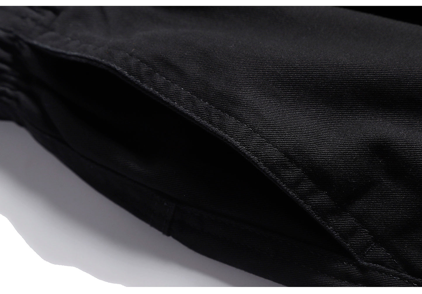 Paratrooper Cargo Pants – Loose Straight Drawstring Casual Trousers Men