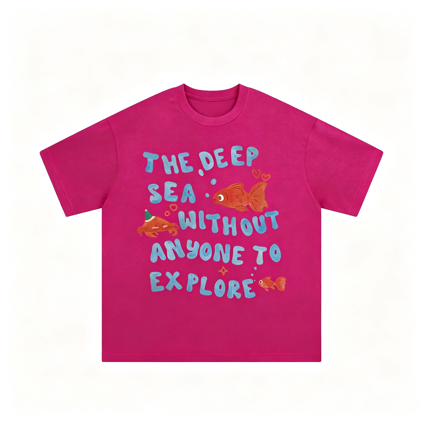 Alphabet Cartoon Print Loose T-Shirt – Vintage Unisex Casual Streetwear – Japanese vintage | yamalin clothes | Yamalinclothes