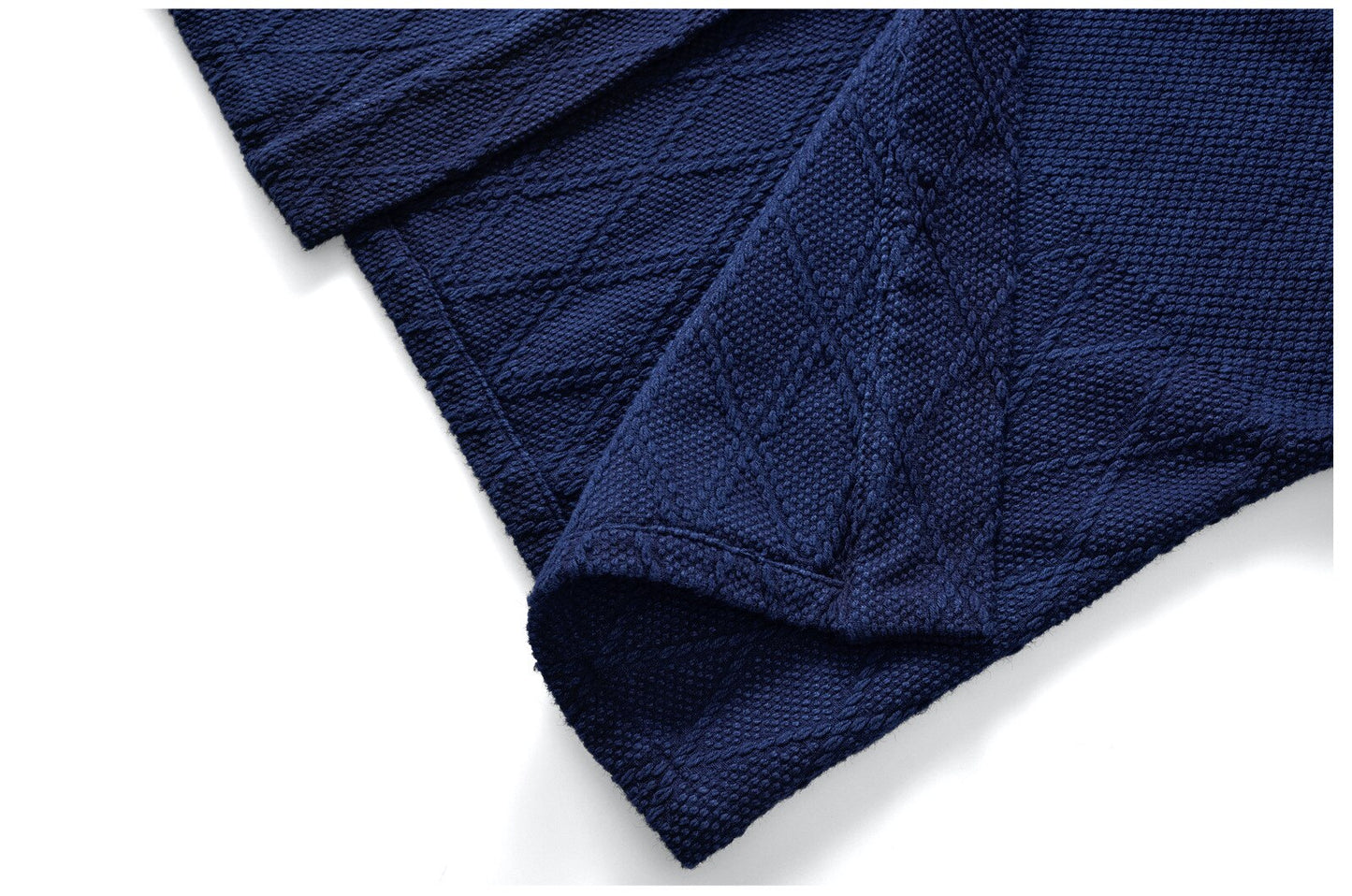 Barb turtle back splicing Taoist jacket retro heavy blue dyed kendo clothing fabric – Japanese vintage | yamalin clothes | Yamalinclothes