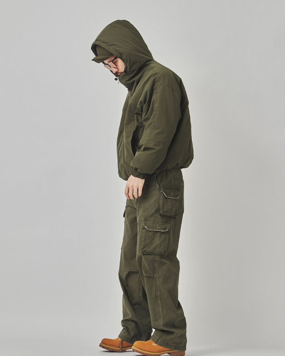 90% Down Hooded Puffer Jacket – Men's Oversized Short Warm Coat – Japanese vintage | yamalin clothes | Yamalinclothes