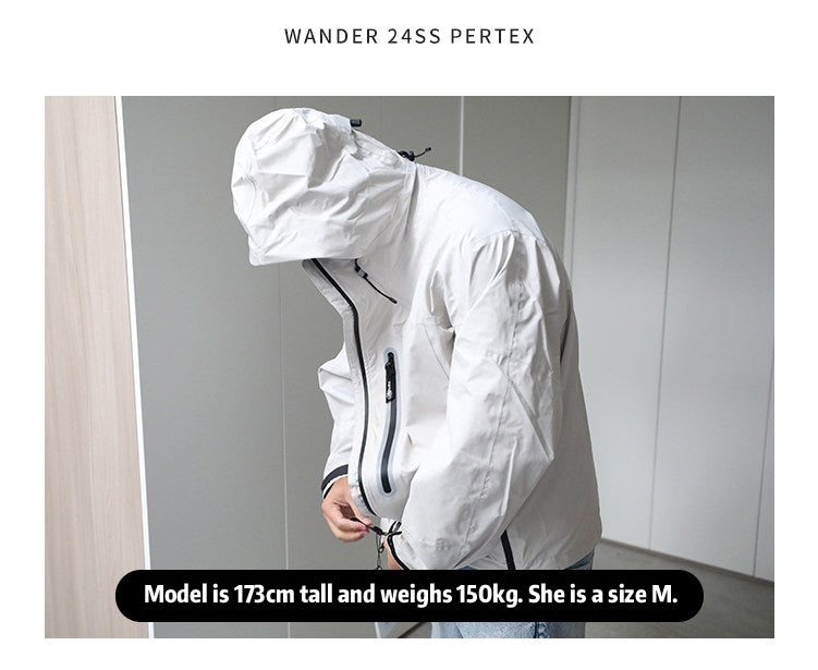 Japanese Outdoor 24SS Pertex Windproof Waterproof Casual Full Laminated 5-Color Jacket – Japanese vintage | yamalin clothes | Yamalinclothes