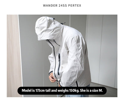 Japanese Outdoor 24SS Pertex Windproof Waterproof Casual Full Laminated 5-Color Jacket – Japanese vintage | yamalin clothes | Yamalinclothes
