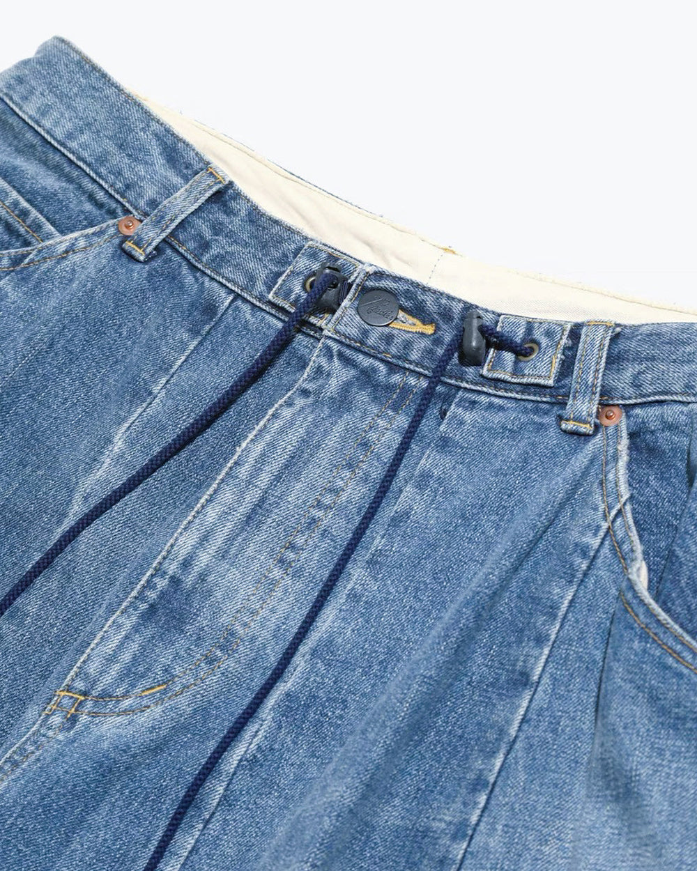 Japanese Retro Washed Balloon Wide-Leg Denim Trousers – Loose Cropped Unisex Streetwear – Japanese vintage | yamalin clothes | Yamalinclothes