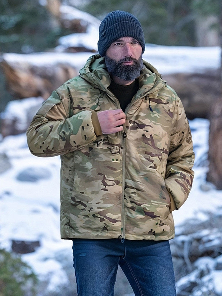 Lightweight Thickened Padded Jacket – Windproof Unisex Outdoor Coat